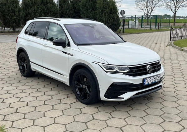 Volkswagen Tiguan cena 139900 przebieg: 58206, rok produkcji 2021 z Gostyń małe 277